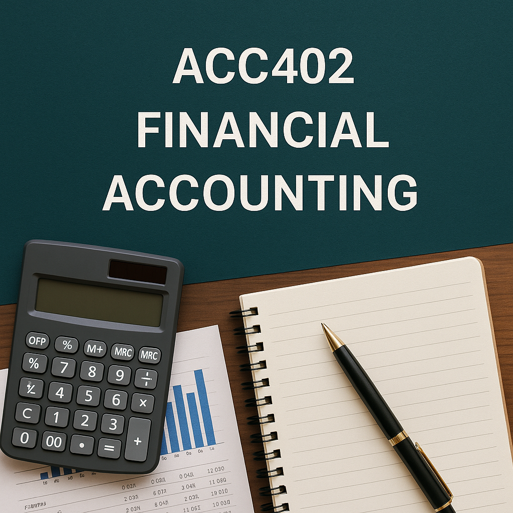 Diploma : ACC402 Financial Accounting