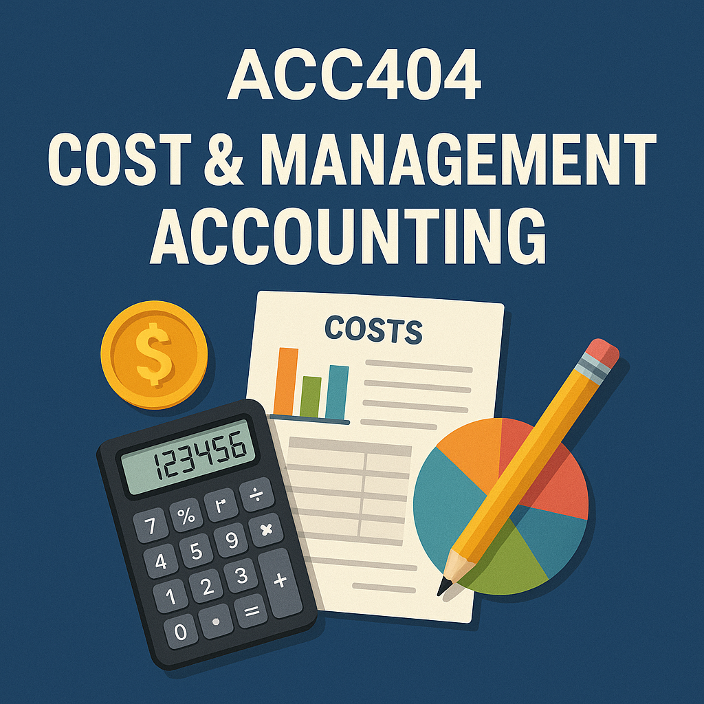 Higher Diploma : ACC404 Cost & Management Accounting