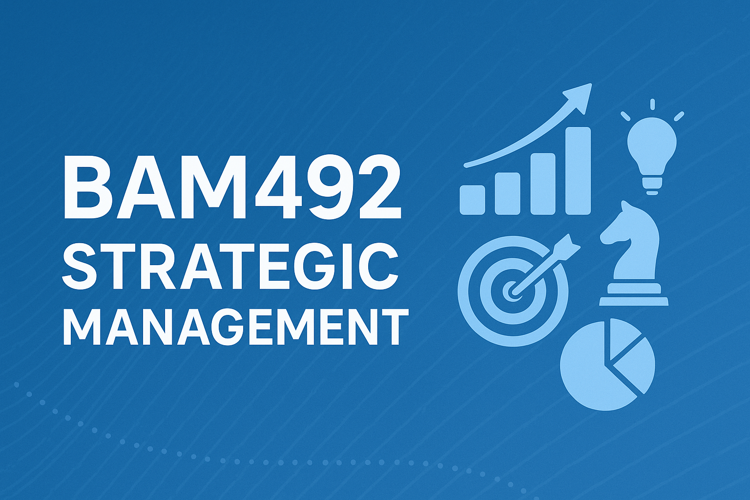 Higher Diploma : BAM492 Strategic Management
