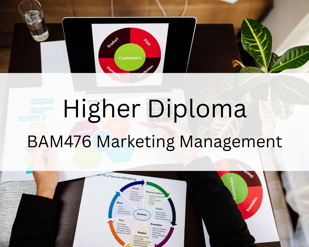 Higher Diploma : BAM476 Marketing Management